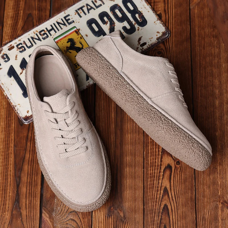UrbanStride Suede Fur-Lined Sneakers