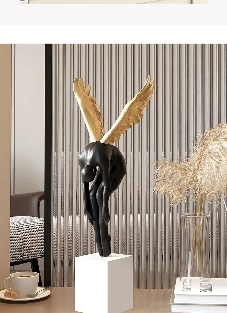 Ascent™ Winged Figure Sculpture