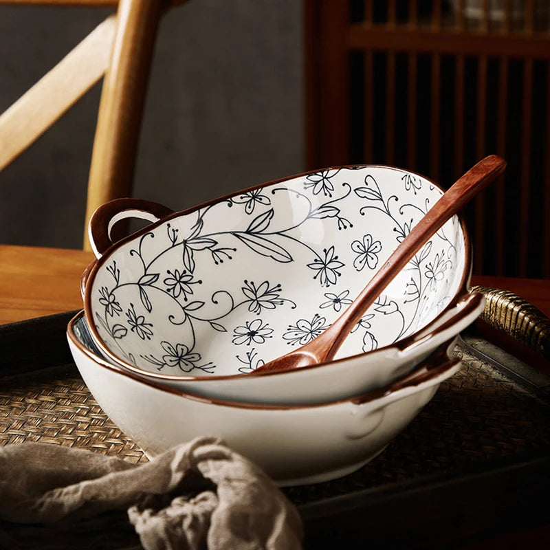 Artisan™ Japanese-Style Handled Bowl Collection