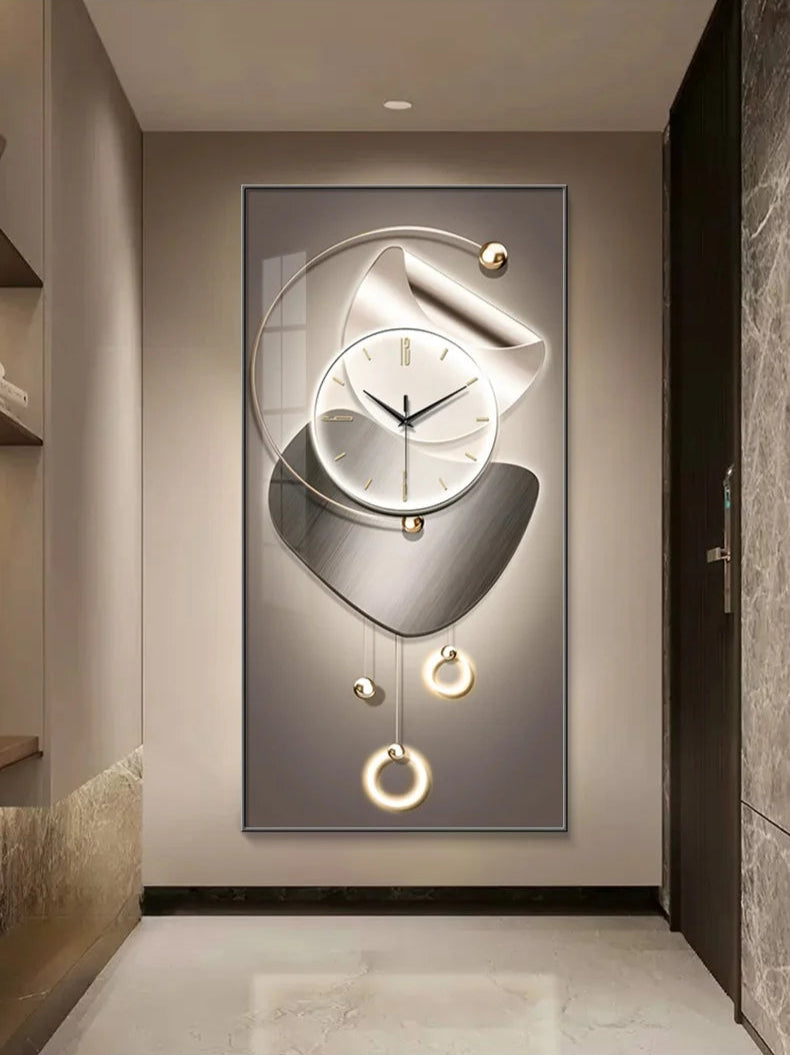 Chronos™ Abstract Wall Clock Art