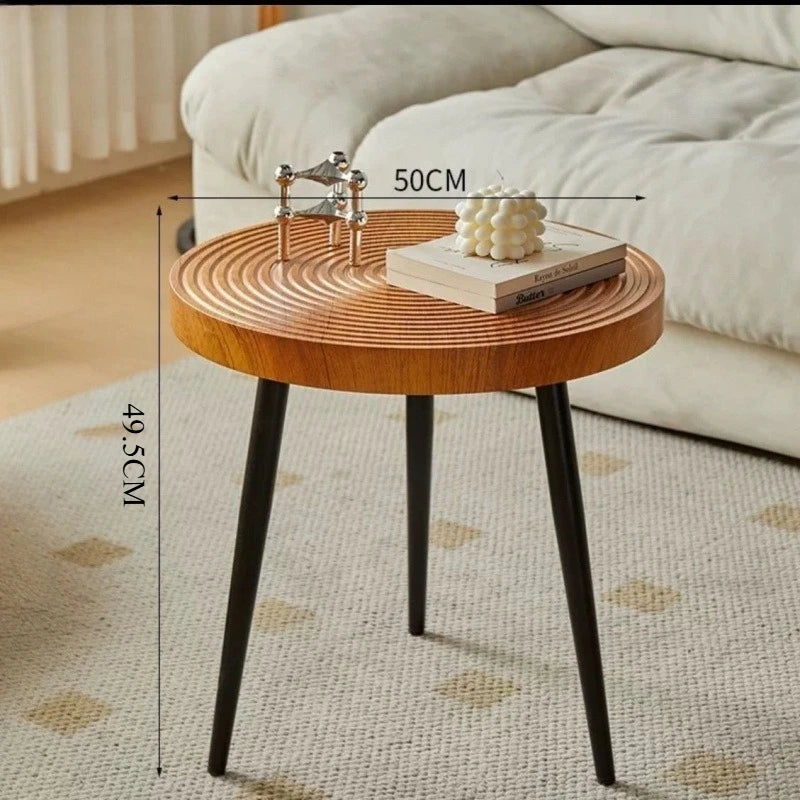 ZenWood™ Circular Tea Table