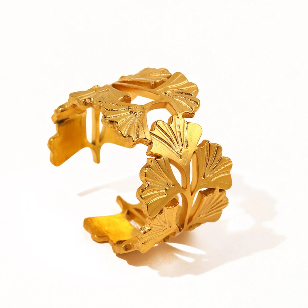Everleaf Ginkgo™ Harmony Ring