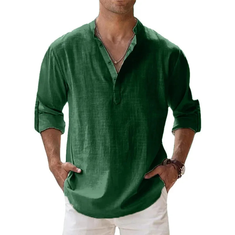 CoastalBreeze Henley Shirt
