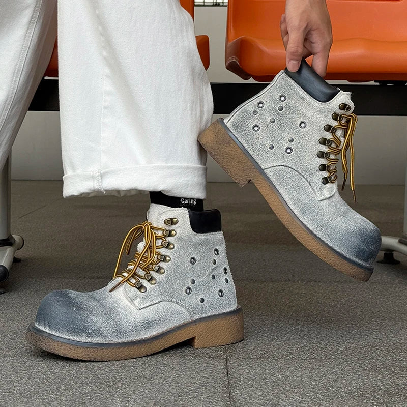 Urban Edge™ Suede Ankle Boots