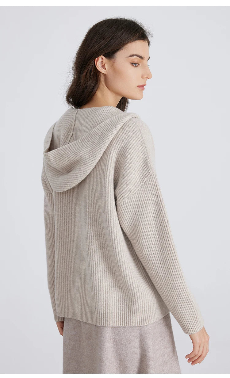 Woolmark Elite Hooded Coat