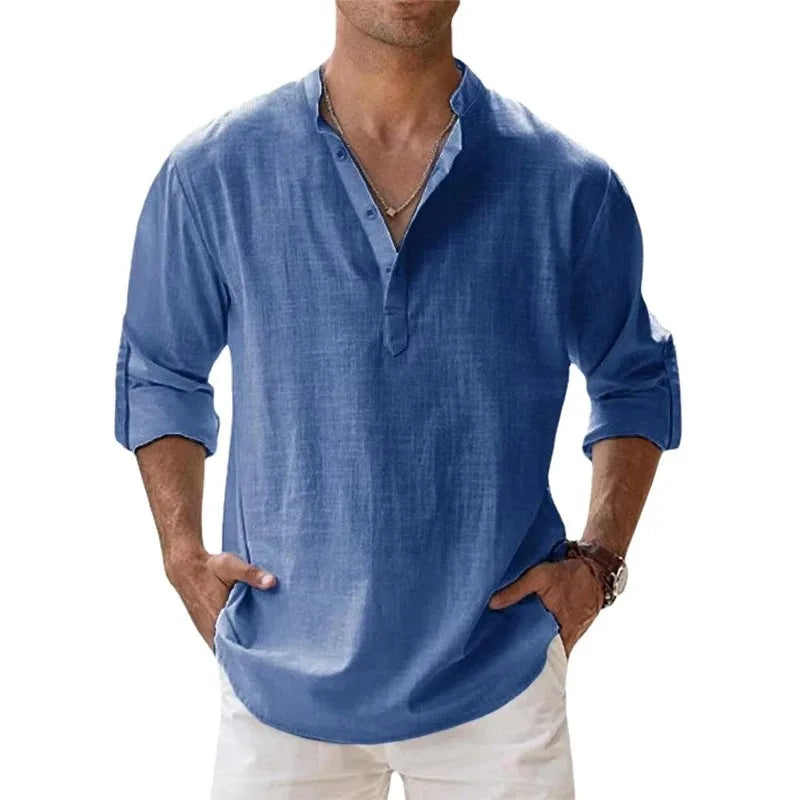 CoastalBreeze Henley Shirt