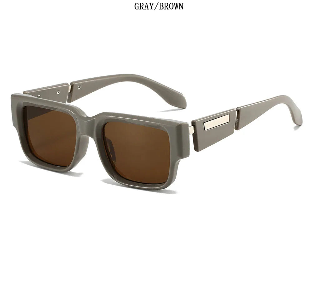 Retro Square Sunglasses – Unisex Vintage Style