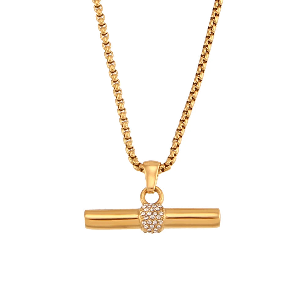 Penelope Polish™ T-Bar Collana