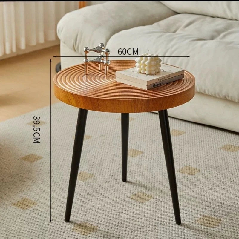 ZenWood™ Circular Tea Table