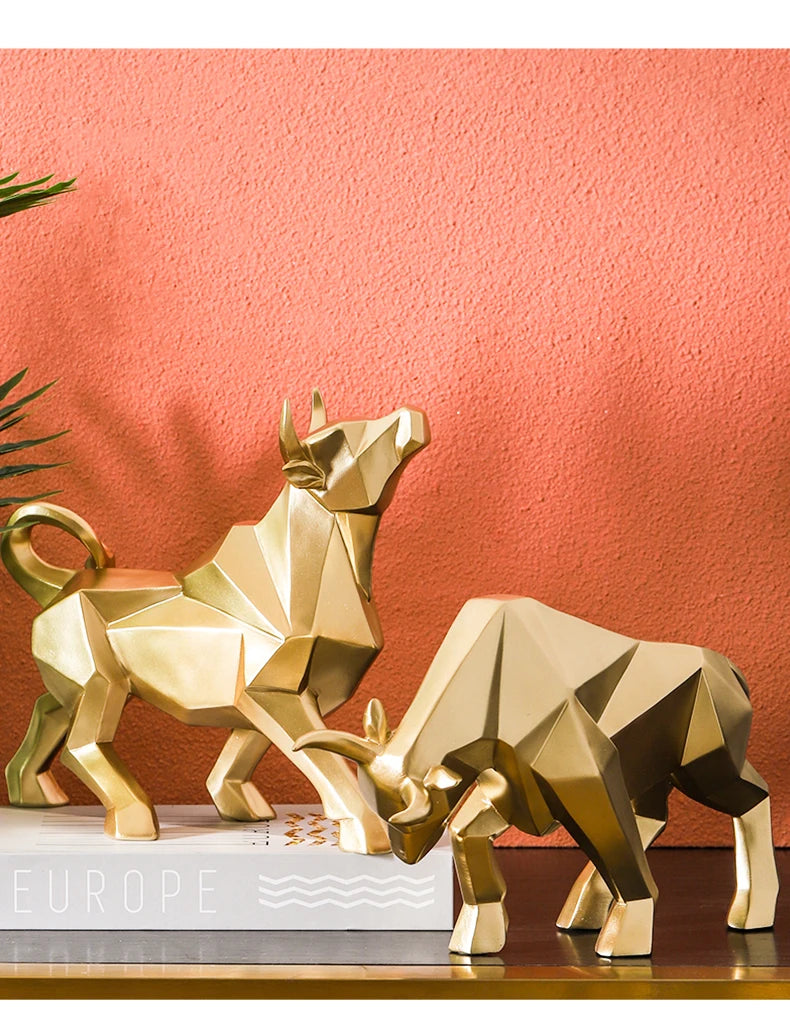 Bullion™ Geometric Prosperity Sculpture