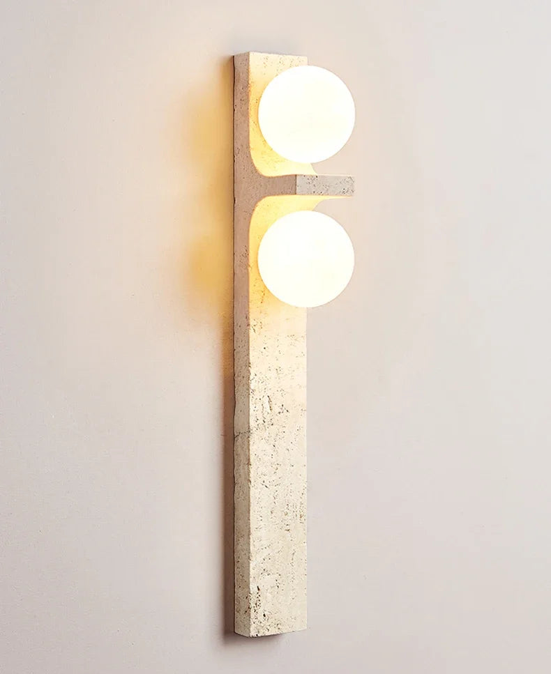 CaveGlow™ Dual Stone Wall Lamp