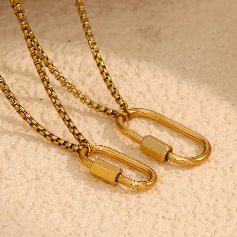 EmmaRoyal™ Collana cun Pendente a Chiusura