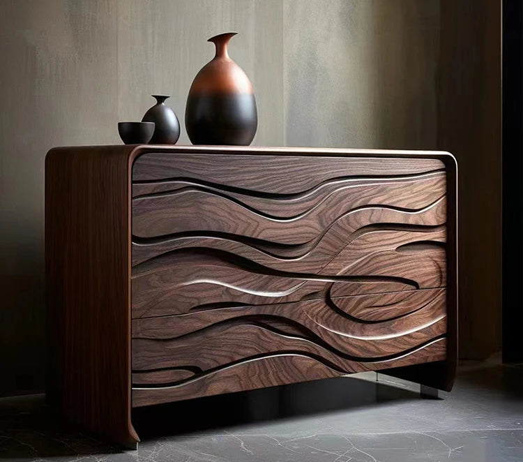 Luxury Walnut Cabinet
