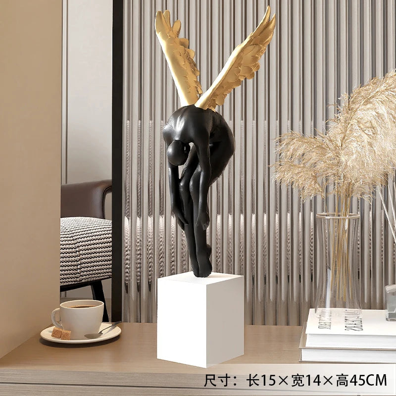 Ascent™ Winged Figure Sculpture