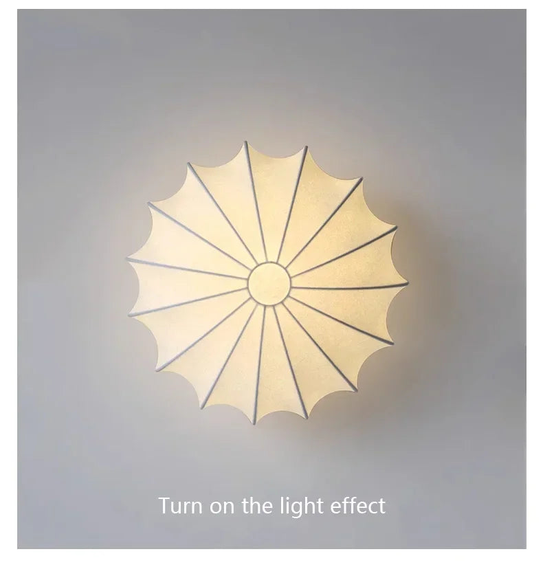 SilkCloud™ Hand-Woven Ceiling Lamp