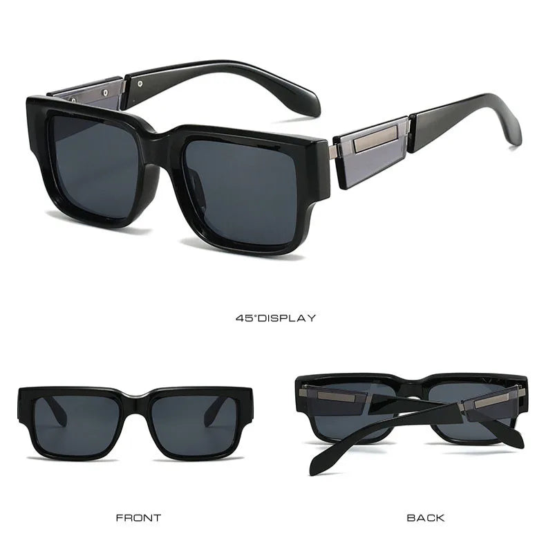 Retro Square Sunglasses – Unisex Vintage Style