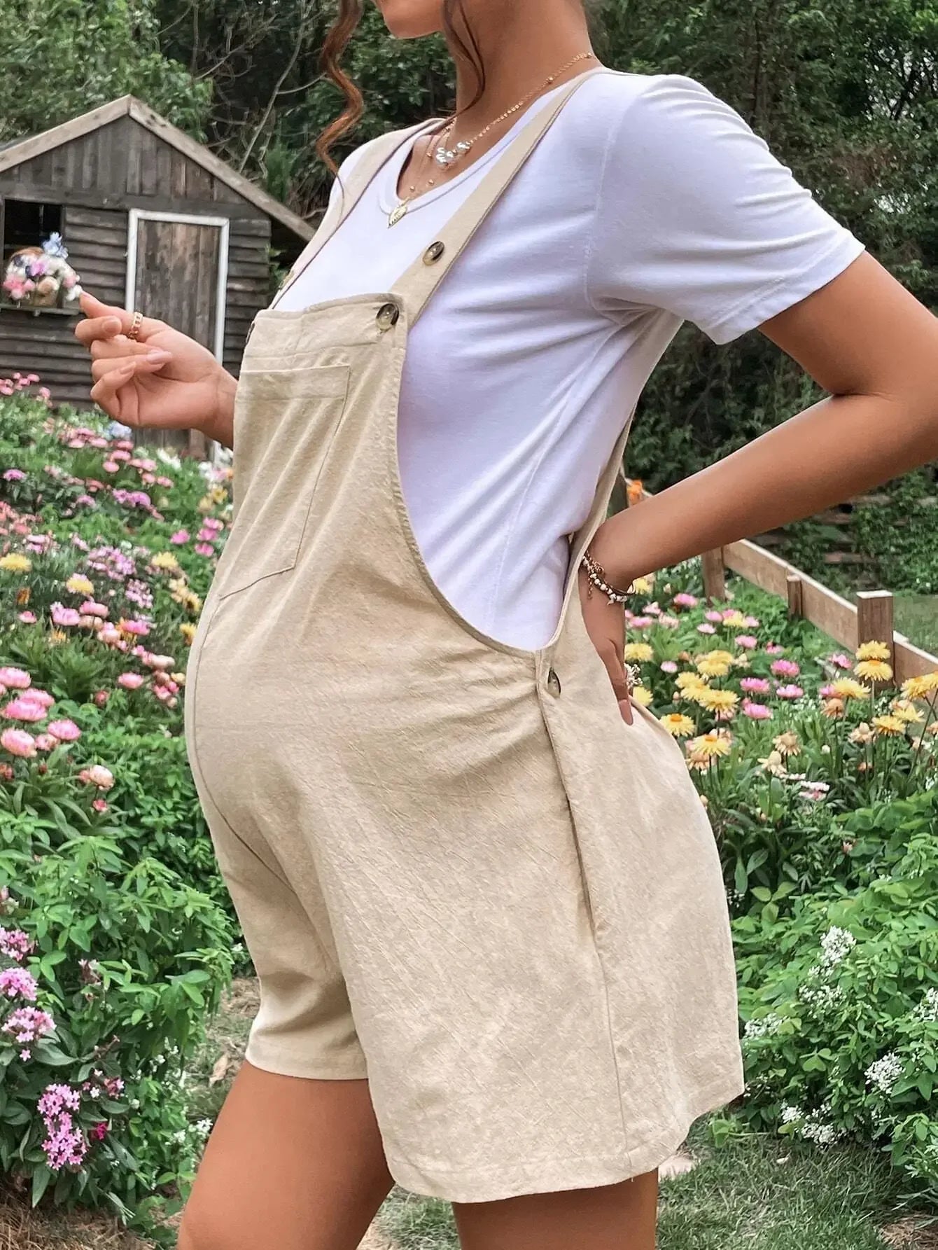 BumpEase™ Jumpsuit da Maternità