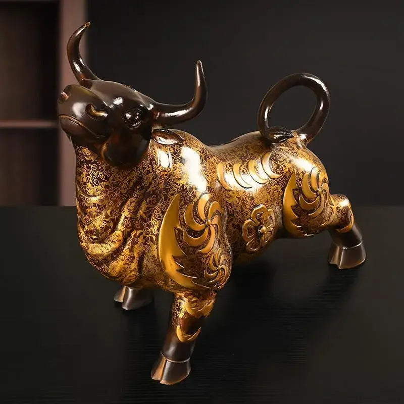 Prosperity Ox™ Copper Sculpture