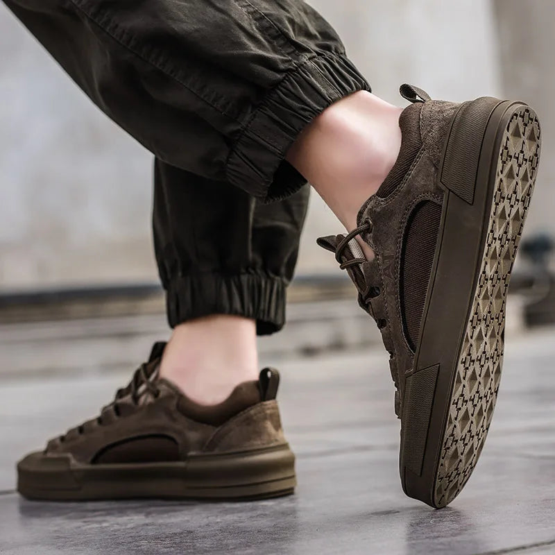 CAT® UrbanStride Leather Sneakers