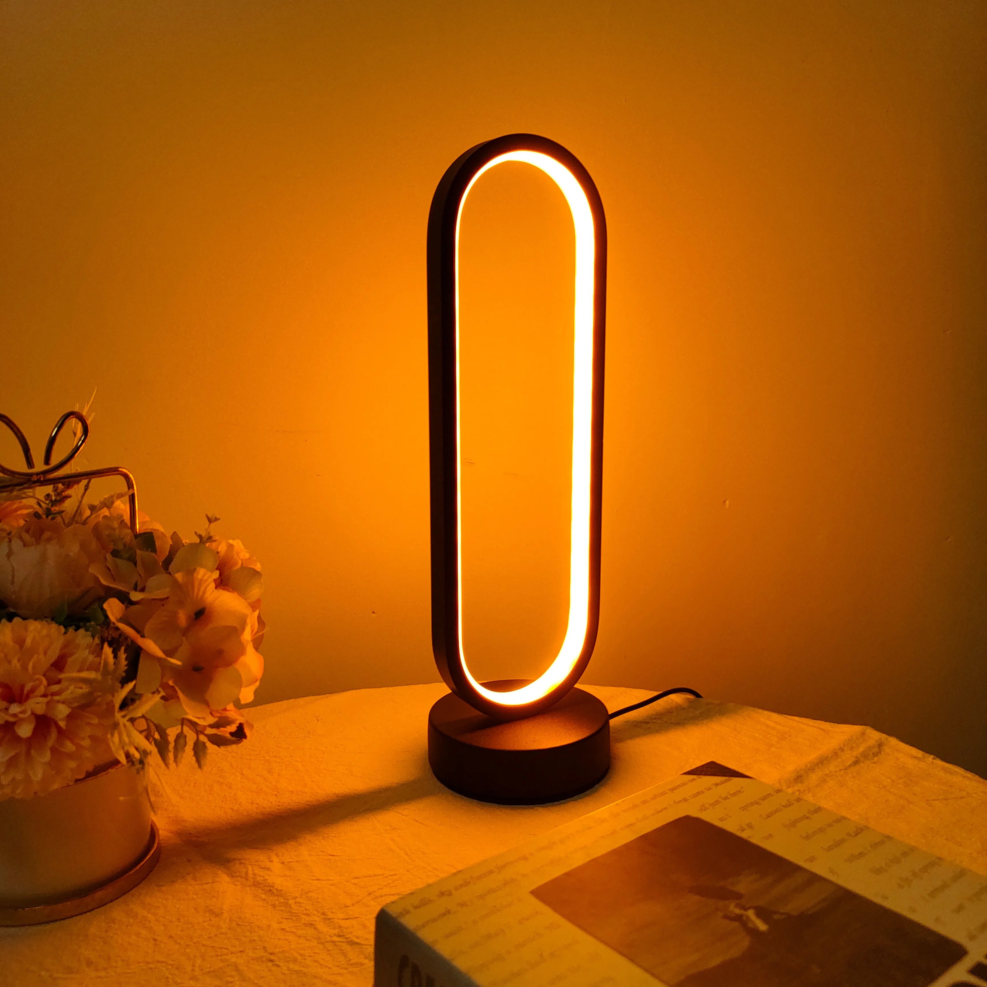 LumiGlow™ Aura Ring Lamp