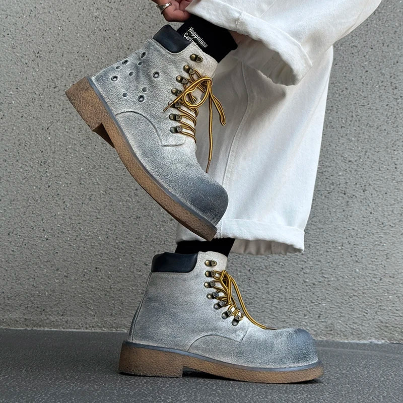 Urban Edge™ Suede Ankle Boots