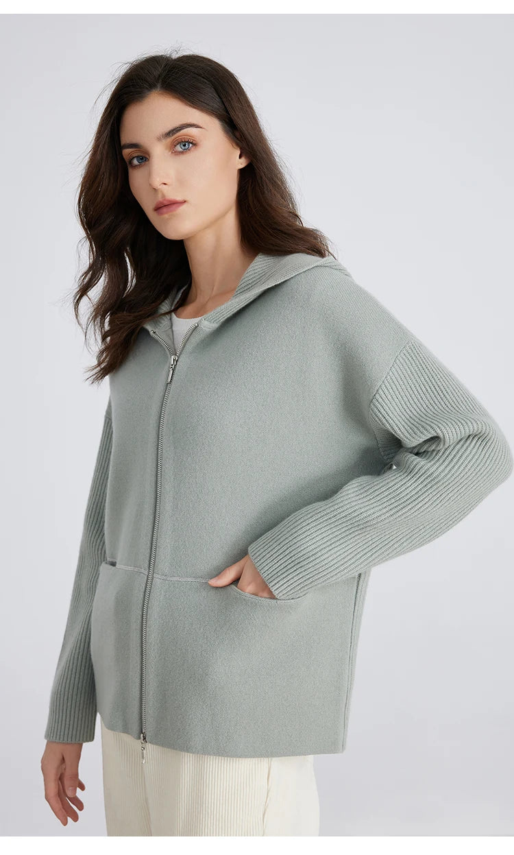 Woolmark Elite Hooded Coat