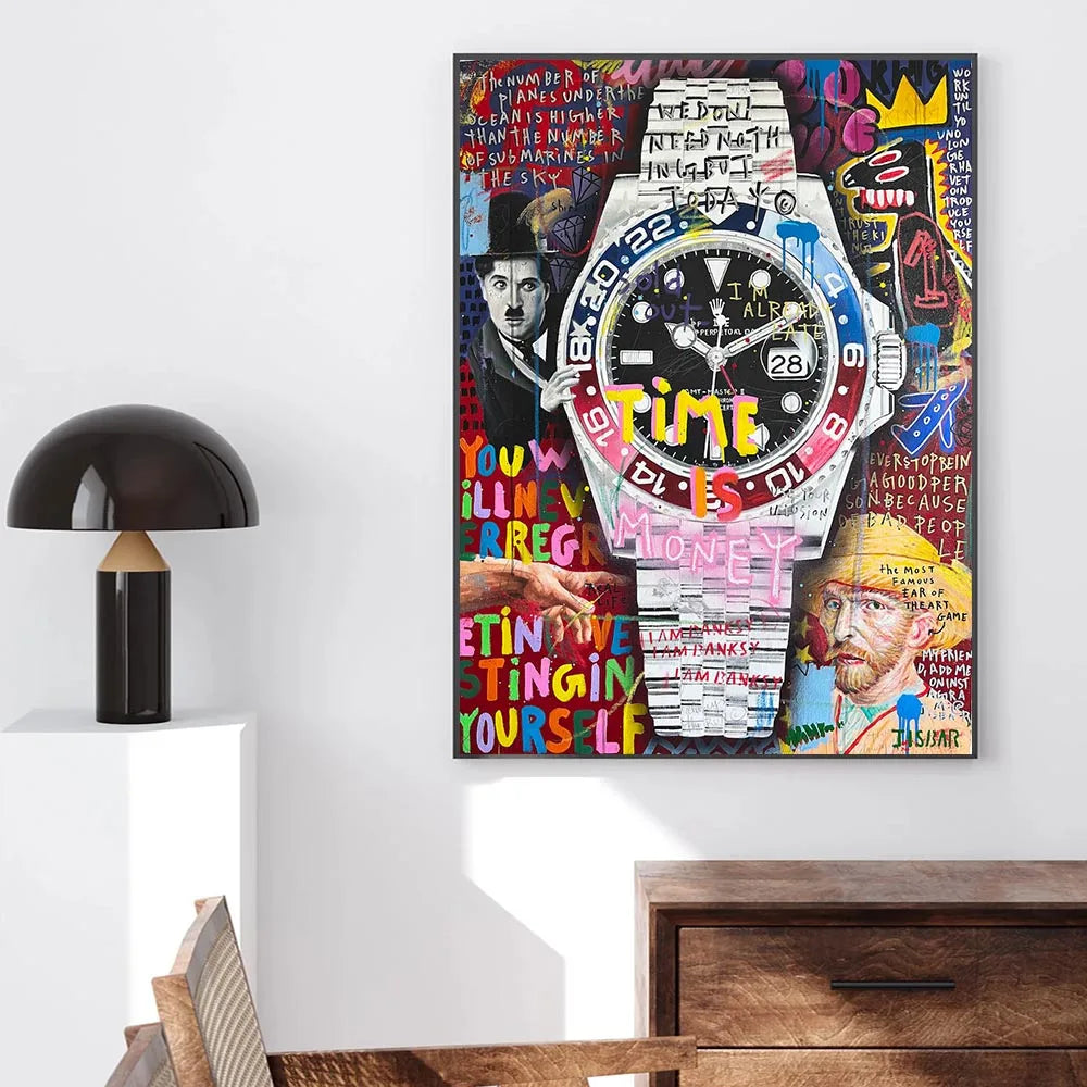 TimeCapital™ Graffiti Canvas Art
