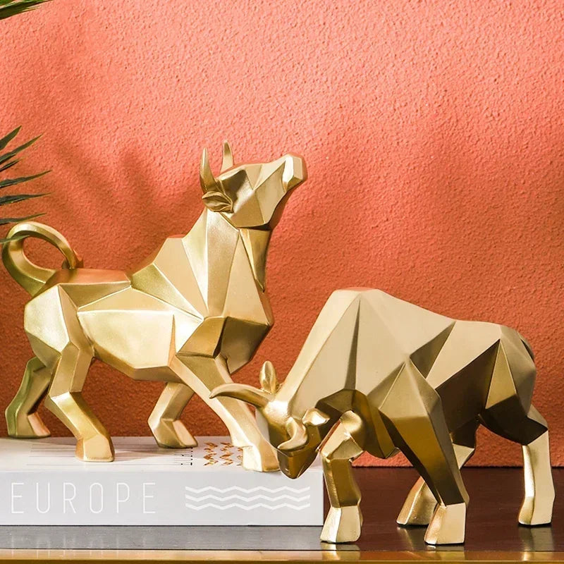 Bullion™ Geometric Prosperity Sculpture