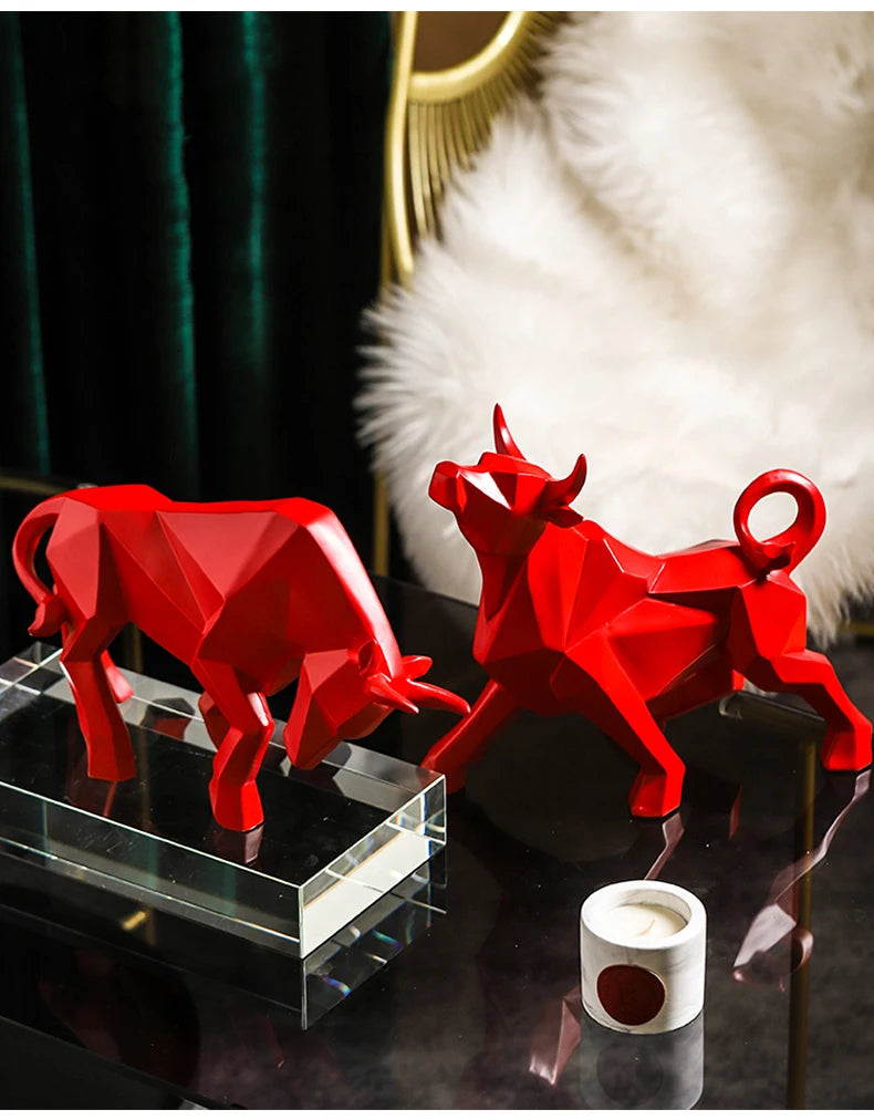 Bullion™ Geometric Prosperity Sculpture