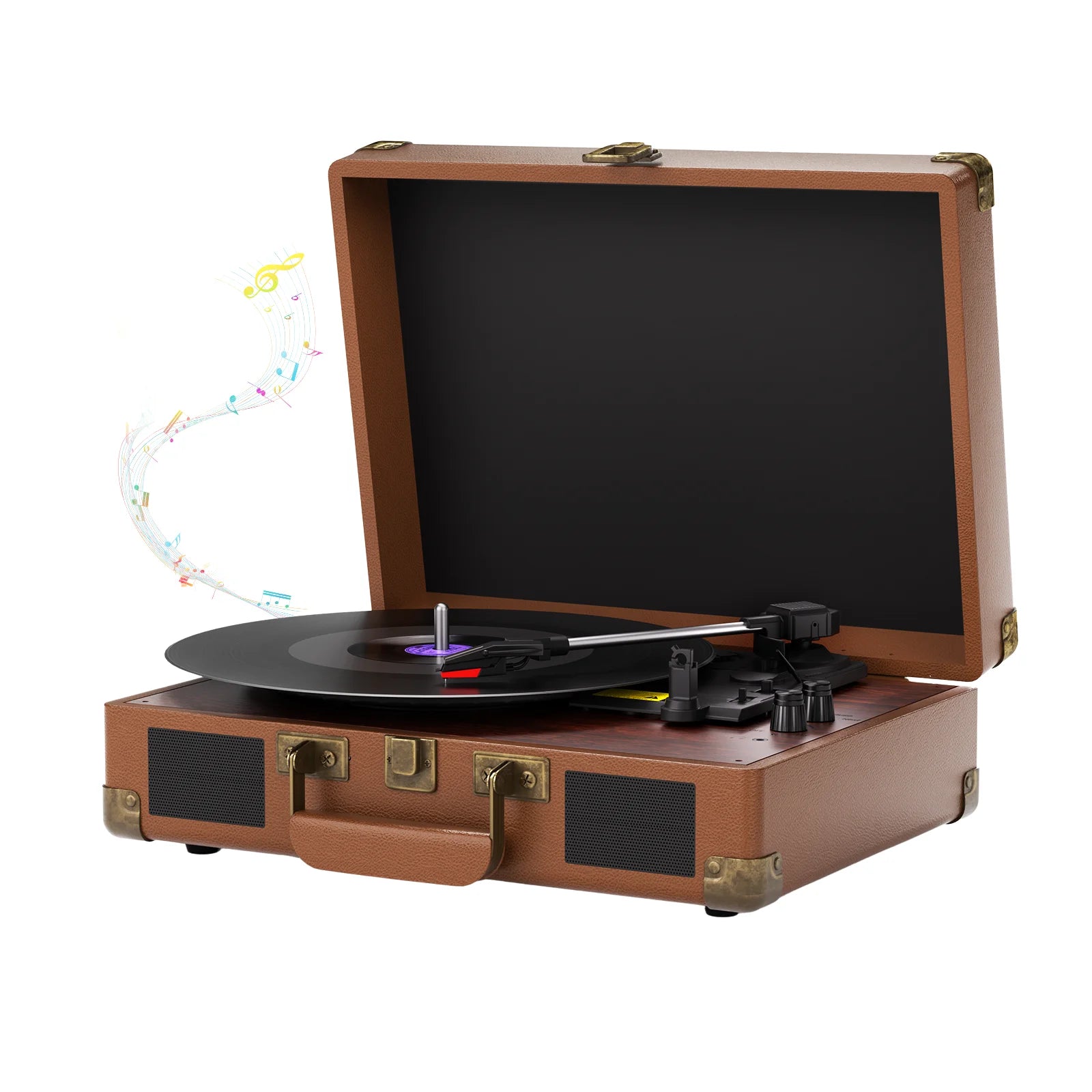 VinylEx™ Professional Suitcase Turntable