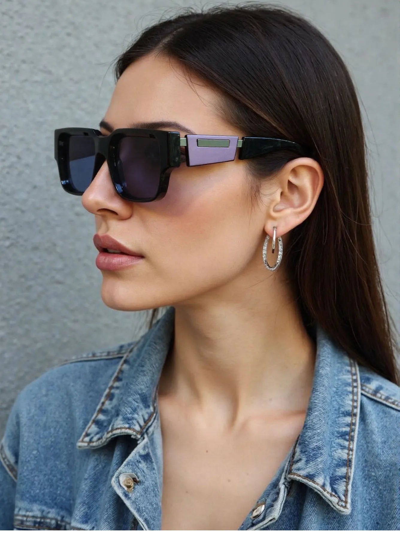 Retro Square Sunglasses – Unisex Vintage Style