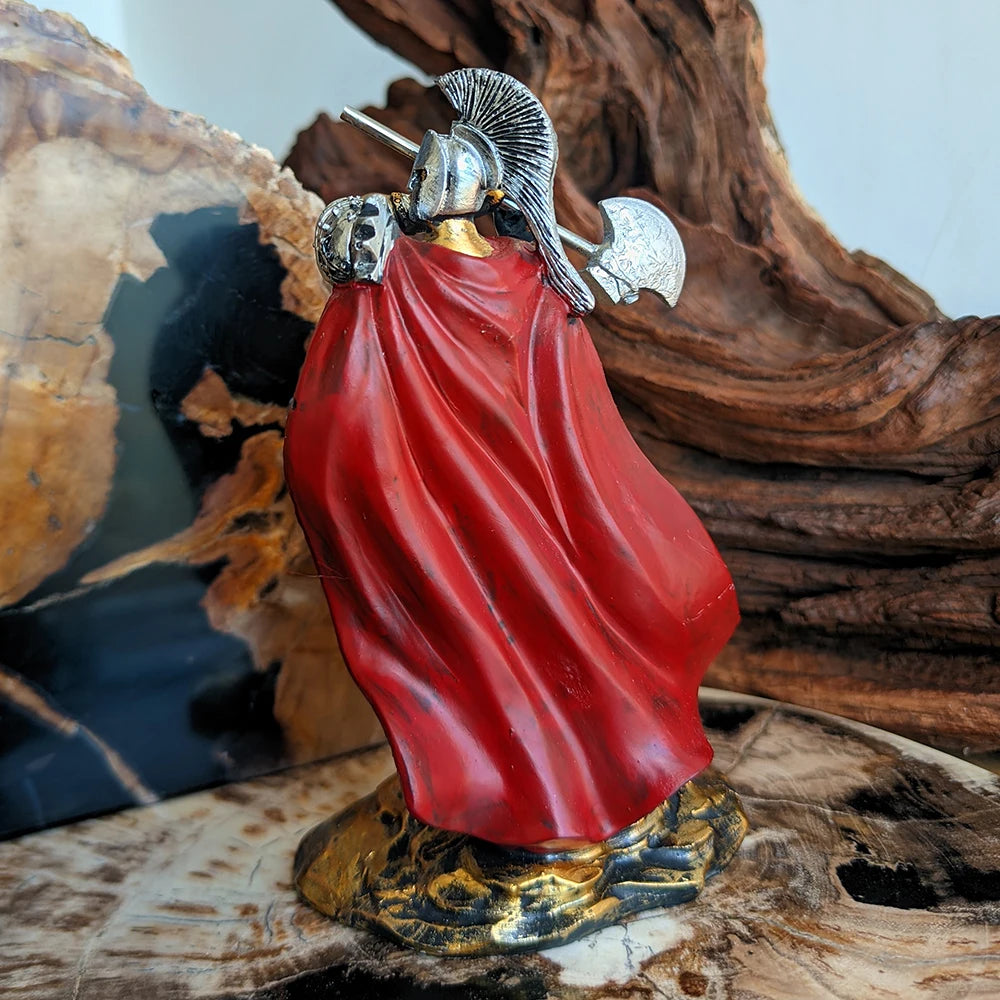 The Spartan Warrior - Standing Figure with Sword and Axe