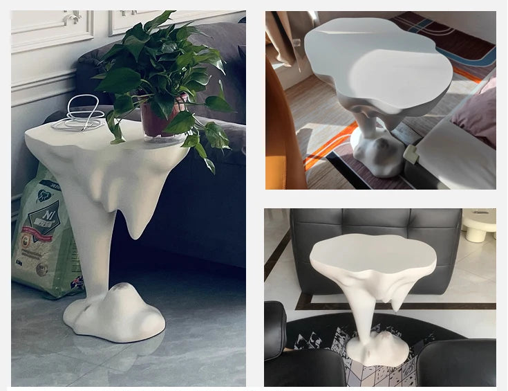 Fluid Form - Sculptural Side Table Collection