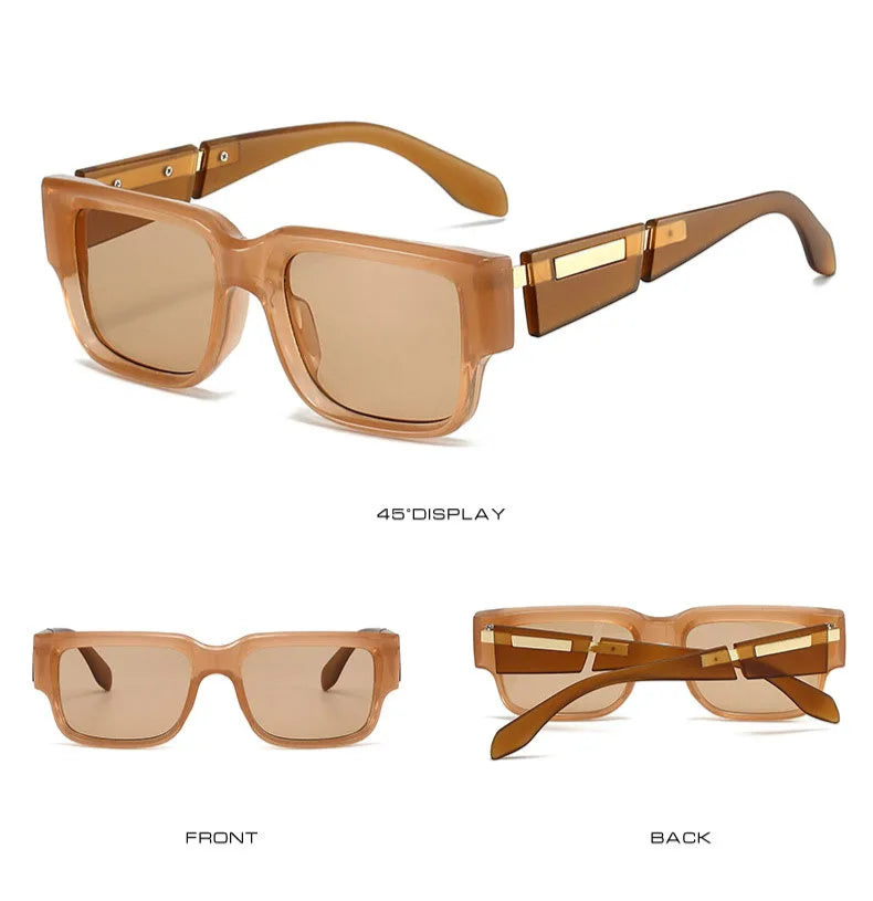 Retro Square Sunglasses – Unisex Vintage Style