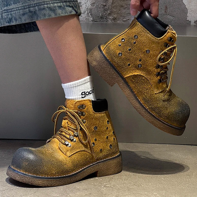 Urban Edge™ Suede Ankle Boots