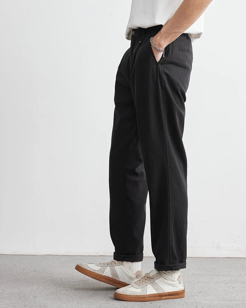 Lyocell Straight Drape Pants