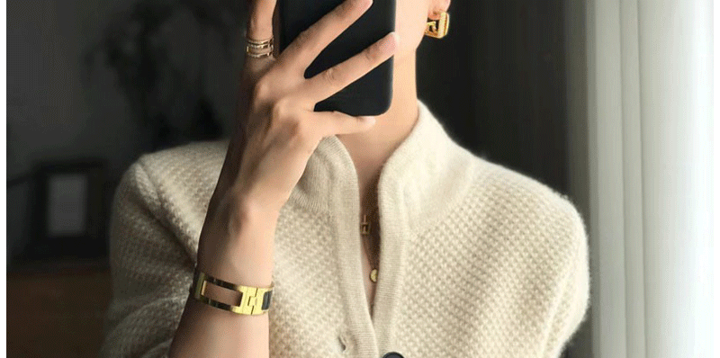 100% Cashmere Cardigan