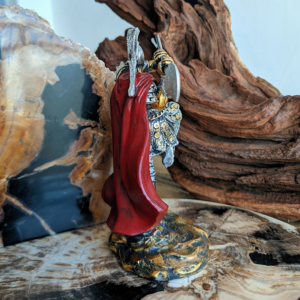 The Spartan Warrior - Standing Figure with Sword and Axe