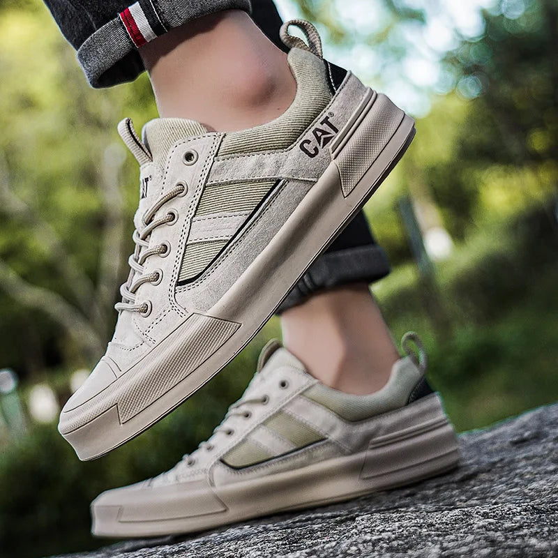 CAT® UrbanStride Leather Sneakers