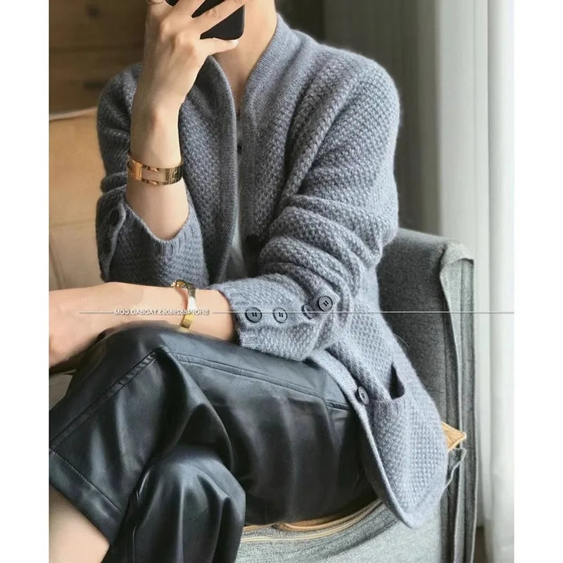 100% Cashmere Cardigan