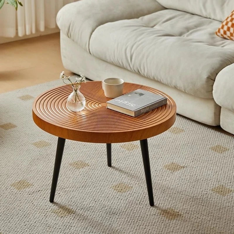 ZenWood™ Circular Tea Table