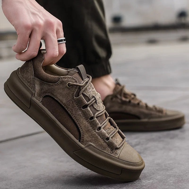 CAT® UrbanStride Leather Sneakers