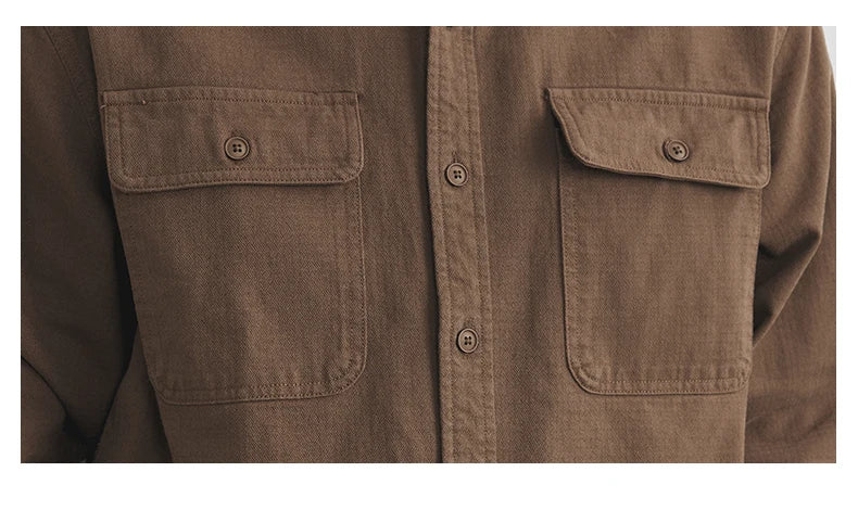 Cotton Work Shirt Jacket