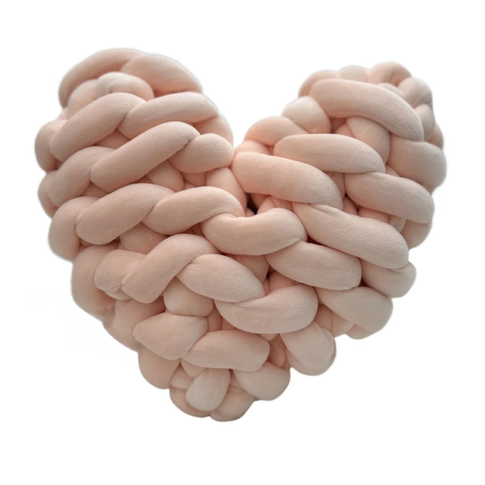 Handgewebtes Love Knot Kissen