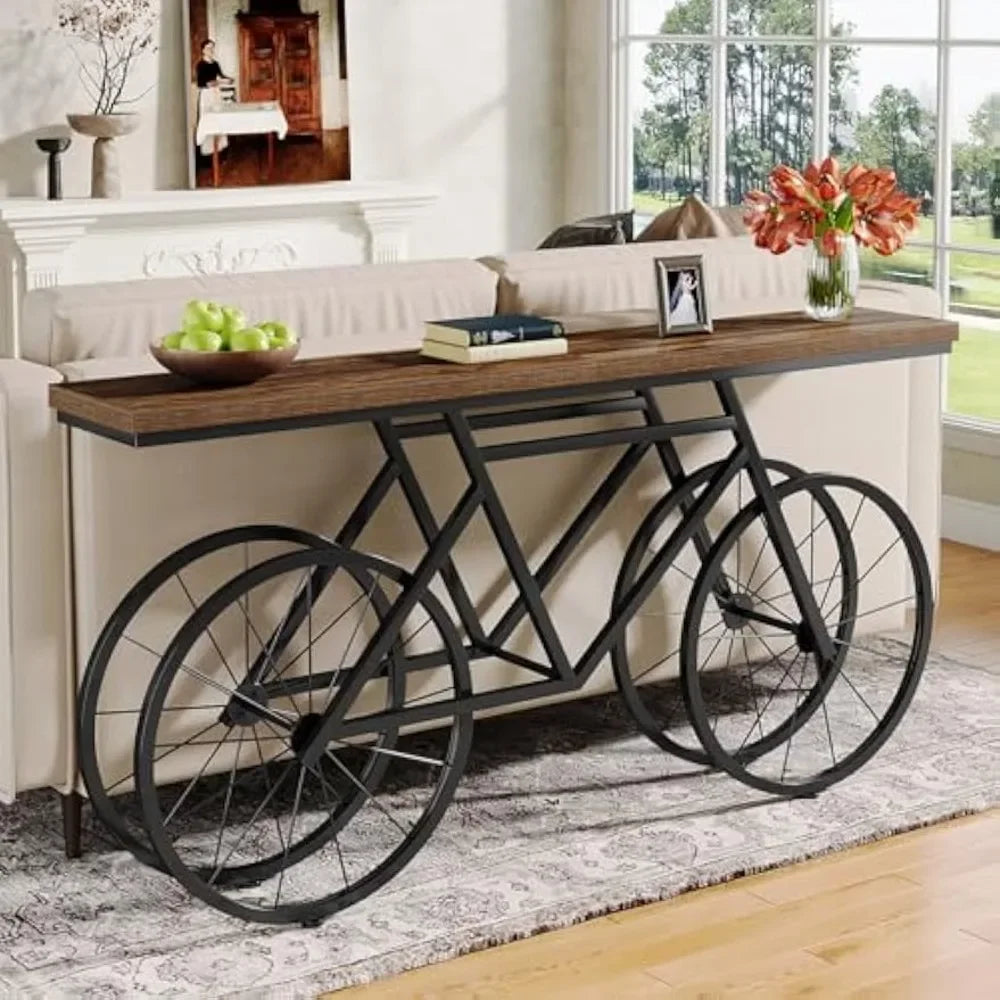 Industrial Vintage Bicycle Console