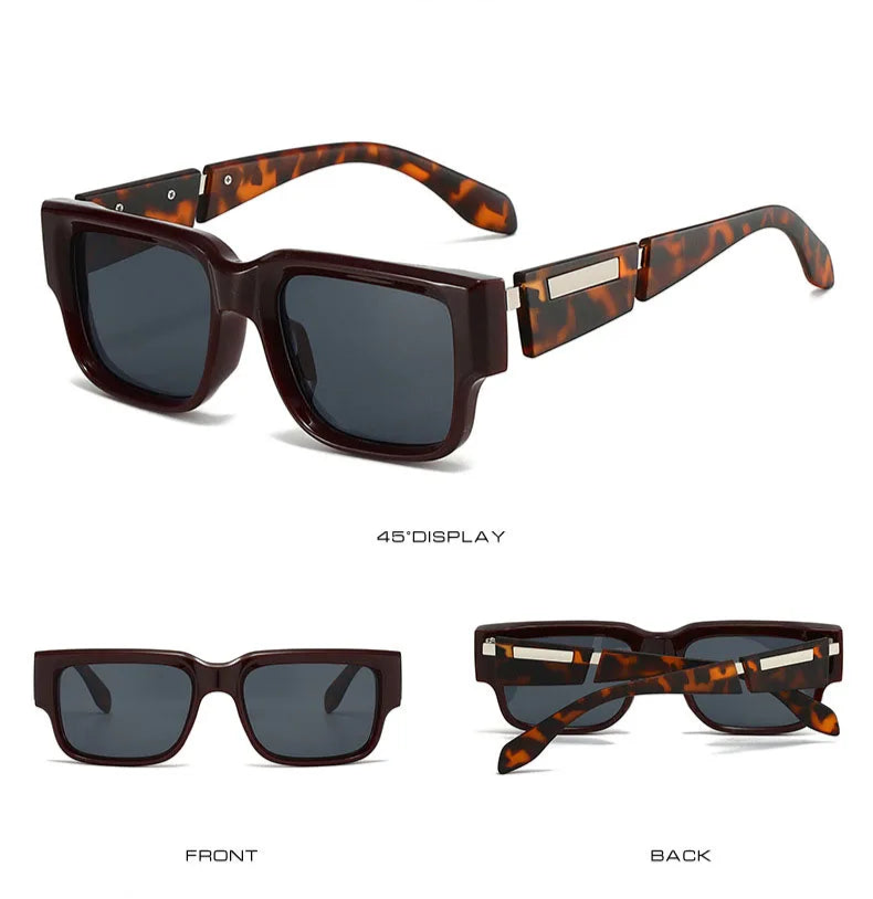 Retro Square Sunglasses – Unisex Vintage Style