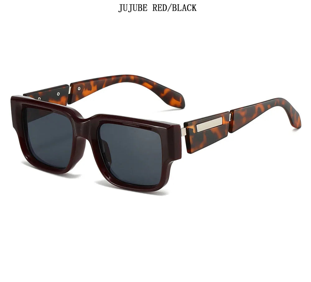 Retro Square Sunglasses – Unisex Vintage Style