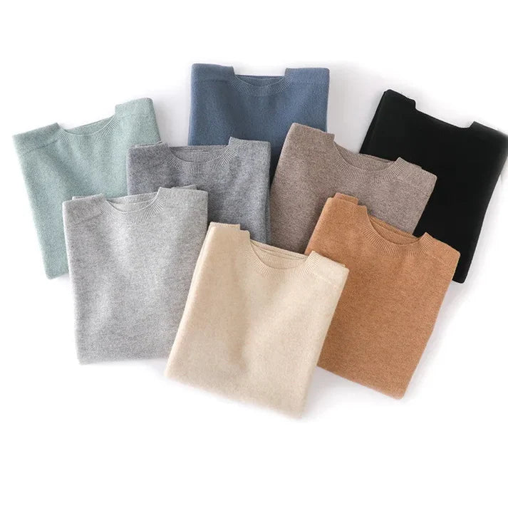 Camisa da tricot da cashmere per umens