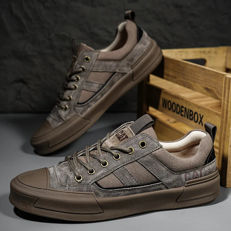 CAT® UrbanStride Leather Sneakers