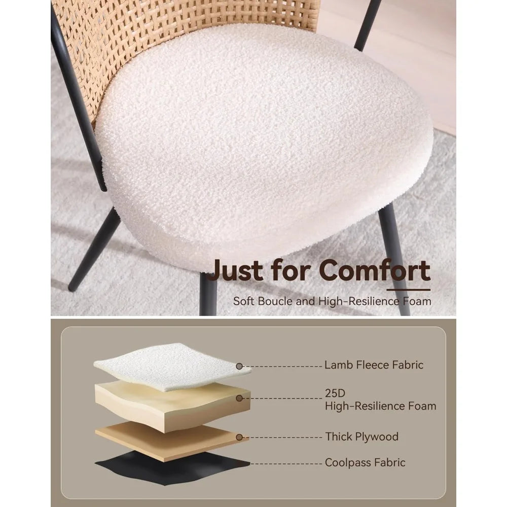 CoastalWing™ Rattan Wingback Chairs